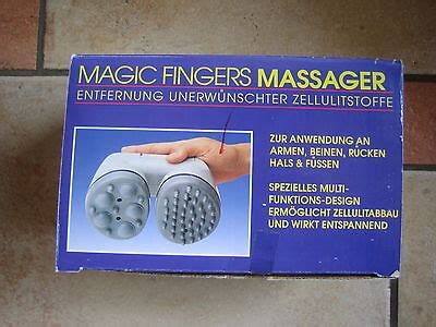 Magic fingers massager